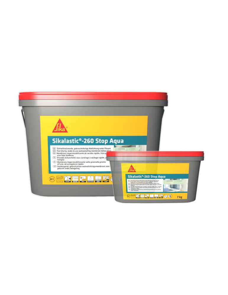 Sikalastic-260 Stop Aqua C9254 Pl 7KG
