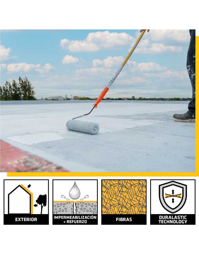 SikaFill 370 Fibers Rojo Teja 20 Kg