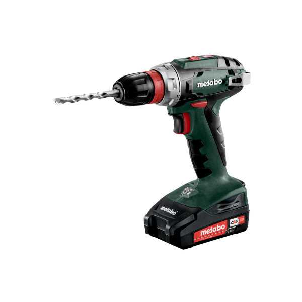 Taladro - Atornillador de bateria BS 18 Quick - port. 10 mm METABO