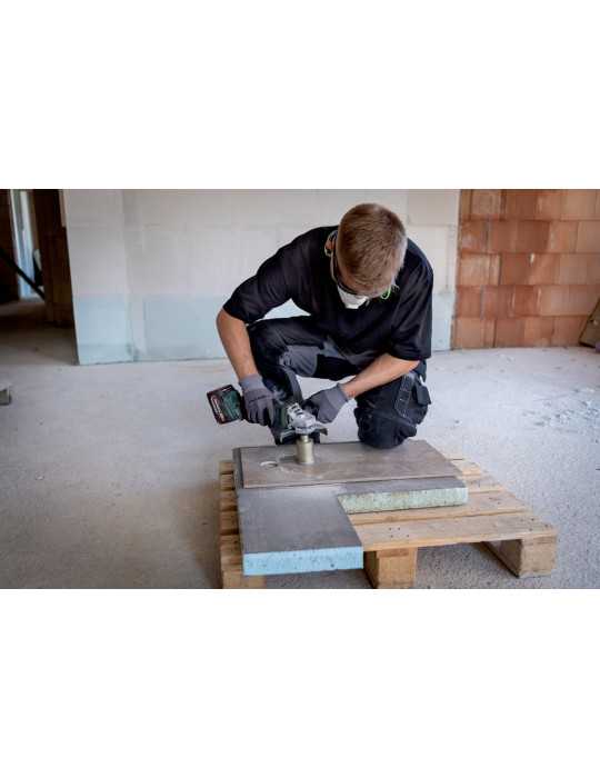 Mini Amoladora de bateria W 18 L BL 9-125 METABO