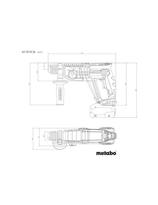 Martillos Sds-Plus de bateria KH 18 LTX 24 METABO