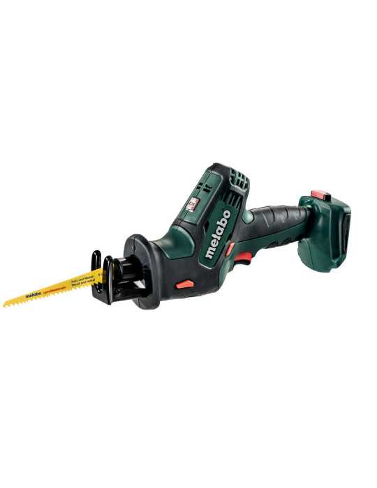 Sierra de Sable de bateria SSE 18 LTX Compact METABO