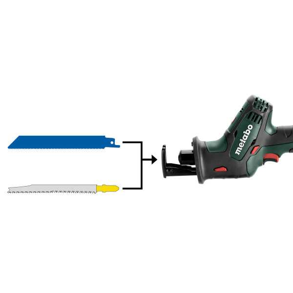 Sierra de Sable de bateria SSE 18 LTX Compact METABO