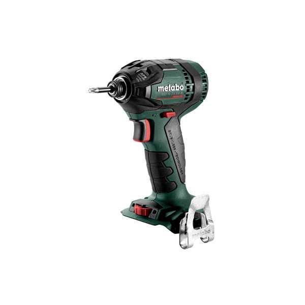 Atornillador de Impacto de bateria SSD 18 LTX 200 BL METABO