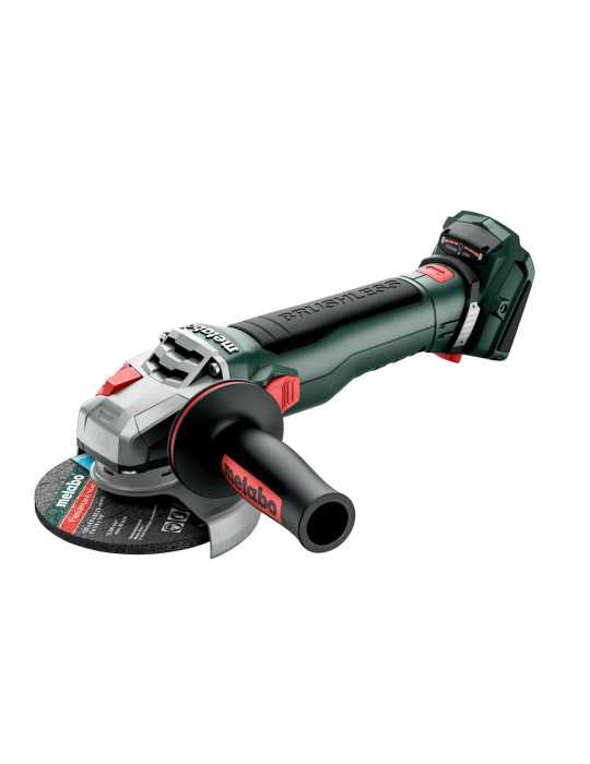 Mini Amoladora de bateria WB 18 LT BL 11-125 Quick METABO
