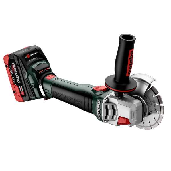 Mini Amoladora de bateria WB 18 LT BL 11-125 Quick METABO