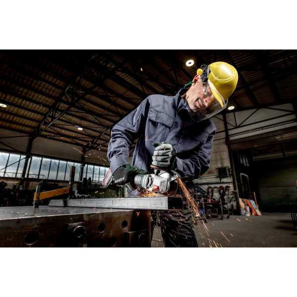 Mini Amoladora de bateria WPB 18 LT BL 11-125 Quick METABO
