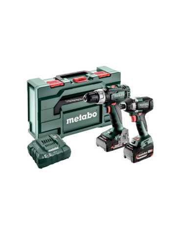 COMBO de bateria Combo: SB 18 L + SSD 18 LT 200 BL METABO