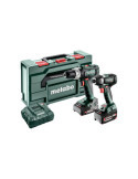 COMBO de bateria Combo: SB 18 L + SSD 18 LT 200 BL METABO
