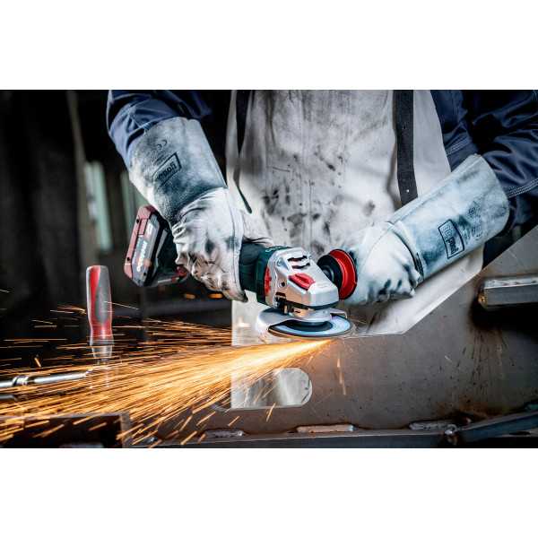 Mini Amoladora de bateria WPBA 18 LTX BL 15-125 Quick DS METABO