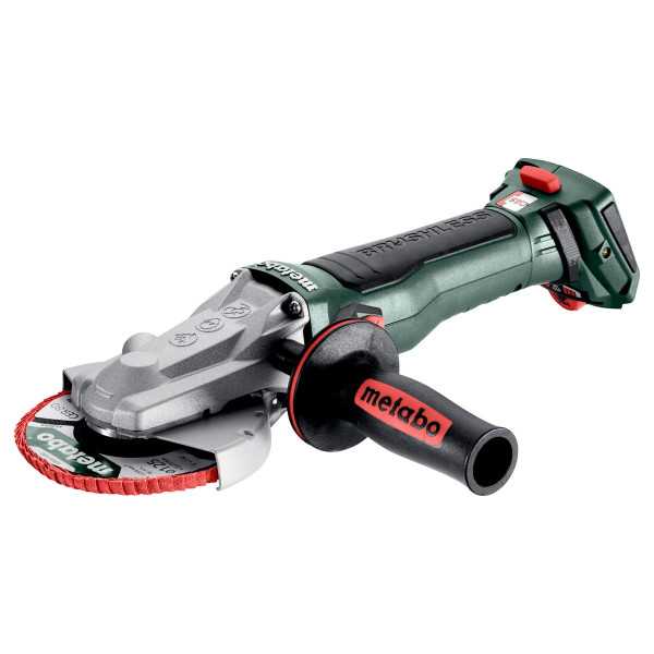 Amoladora Con Cabeza Plana a bateria WVBF 18 LT BL 11-125 Quick METABO