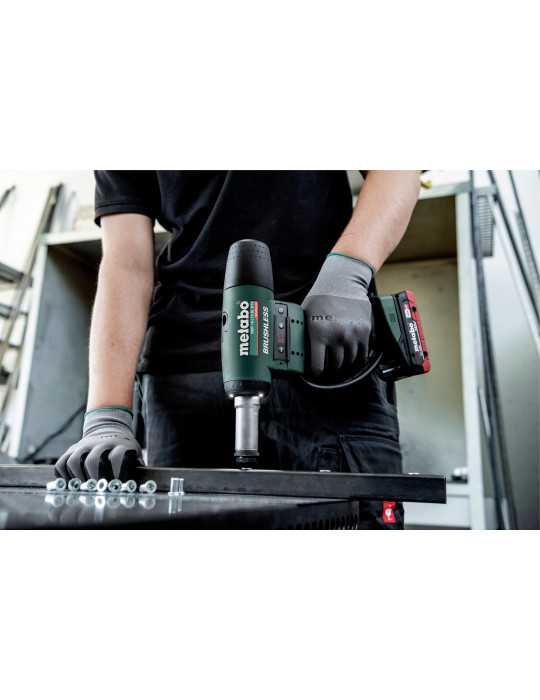Remachadora de bateria NMP 18 LTX BL M10 METABO