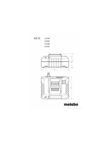 Cargadores Cargador ASC 55 METABO 2
