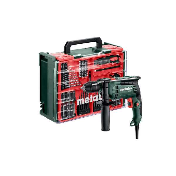 Taladro de Percusion SBE 650 Set METABO