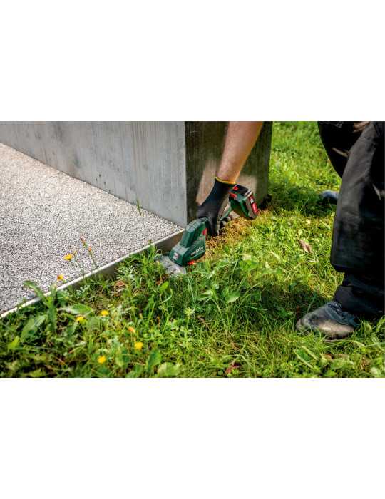 Tijeras Cortasetos y Cortacesped de bateria SGS 18 LTX Q METABO