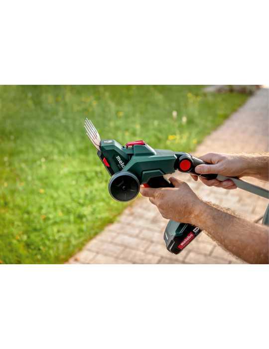 Tijeras Cortasetos y Cortacesped de bateria SGS 18 LTX Q METABO
