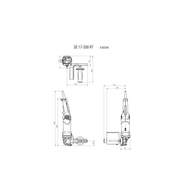 Satinadoras SE 17-200 RT METABO