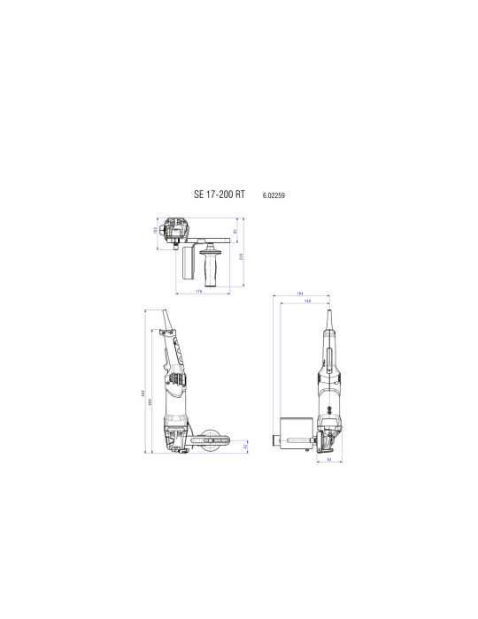 Satinadoras SE 17-200 RT METABO