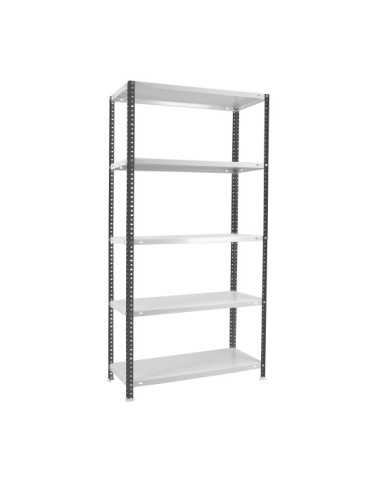 Estanteria 1800x800x400 COMFORT MINI 5/400 ANTRACITA/BLANCO marca SIMONRACK 2