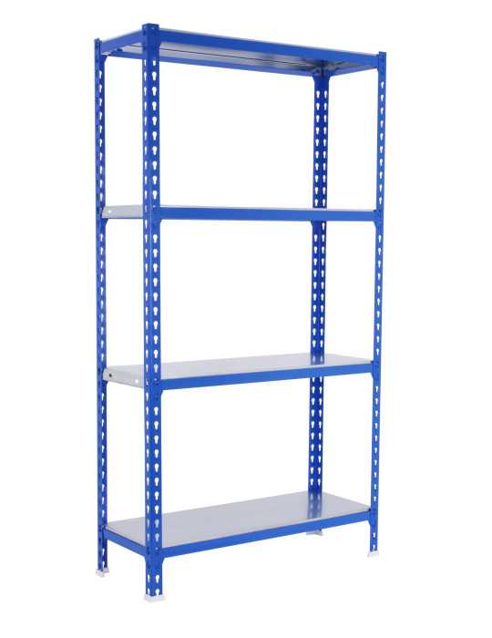 Estanteria 1500x900x300 SIMONCLICK 4/300 1500 AZUL/GALVA marca SIMONRACK