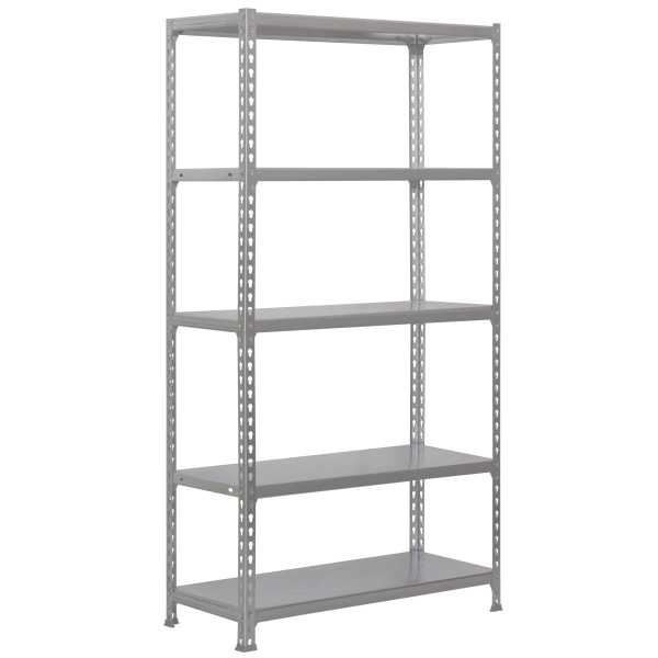 Estanteria 1800x900x300 SIMONCLICK 5/300 GRIS/GALVA marca SIMONRACK
