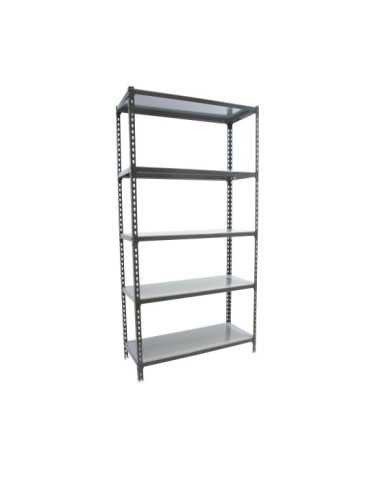 Estanteria 1800x900x400 SIMONCLICK 5/400 ANTRACITA/GALVA marca SIMONRACK 2