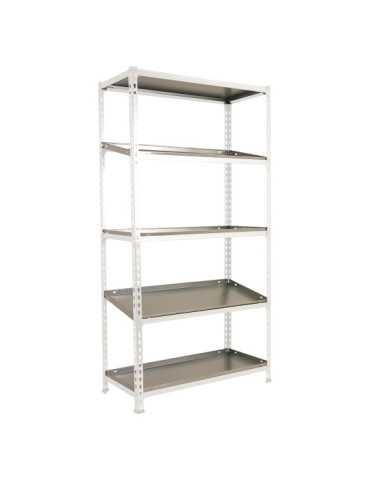 Estanteria 1800x900x400 SIMONCLICK 5/400 BLANCO/GALVA marca SIMONRACK 2