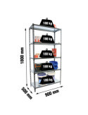 Estanteria 1800x900x500 SIMONCLICK 5/500 ANTRACITA/BLANCO marca SIMONRACK
