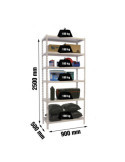 Estanteria 2500x900x500 SIMONCLICK 6/500 BLANCO/BLANCO marca SIMONRACK
