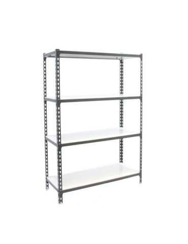 Estanteria 1500x1200x500 SIMONCLICK MEGAPLUS 4/500 1500 ANTRACITA/BLAN marca SIMONRACK 2