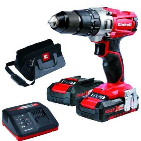 Taladro percutor EINHELL bateria litio TE-CD 18 4513834