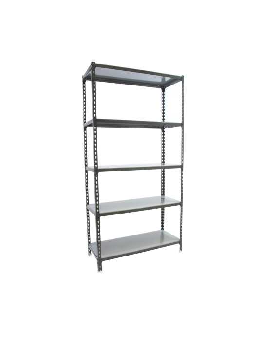 Estanteria 2000x1200x400 SIMONCLICK MEGAPLUS 5/400 ANTRACITA/ANTRACITA marca SIMONRACK