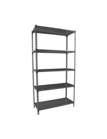Estanteria 2000x1200x500 SIMONCLICK MEGAPLUS 5/500 ANTRACITA/ANTRACITA marca SIMONRACK 2