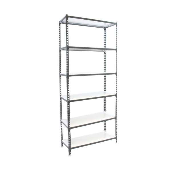 Estanteria 2500x1200x400 SIMONCLICK MEGAPLUS 6/400 2500 ANTRACITA/BLAN marca SIMONRACK
