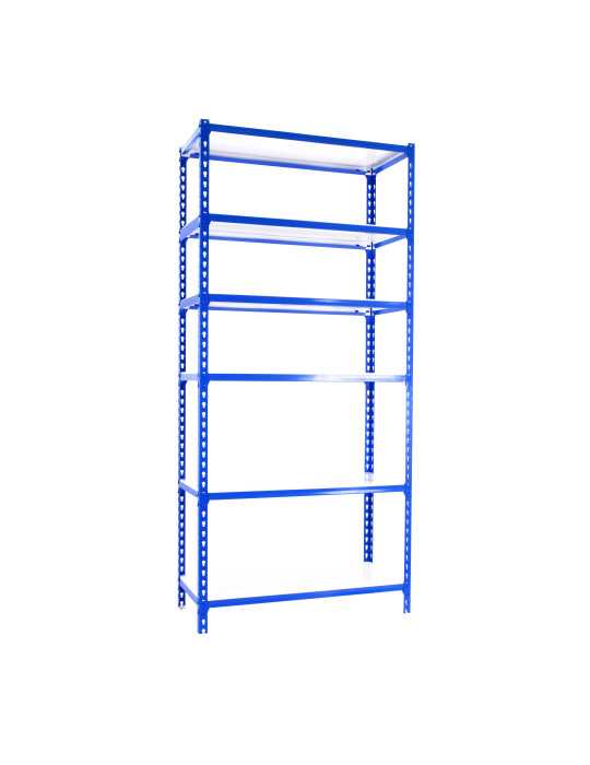 Estanteria 2500x1200x400 SIMONCLICK MEGAPLUS 6/400 2500 AZUL/BLANCO marca SIMONRACK
