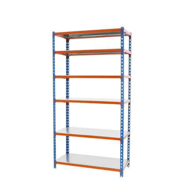 Estanteria 2500x1200x500 SIMONCLICK MEGAPLUS 6/500 2500 AZUL/NARAN/GAL marca SIMONRACK