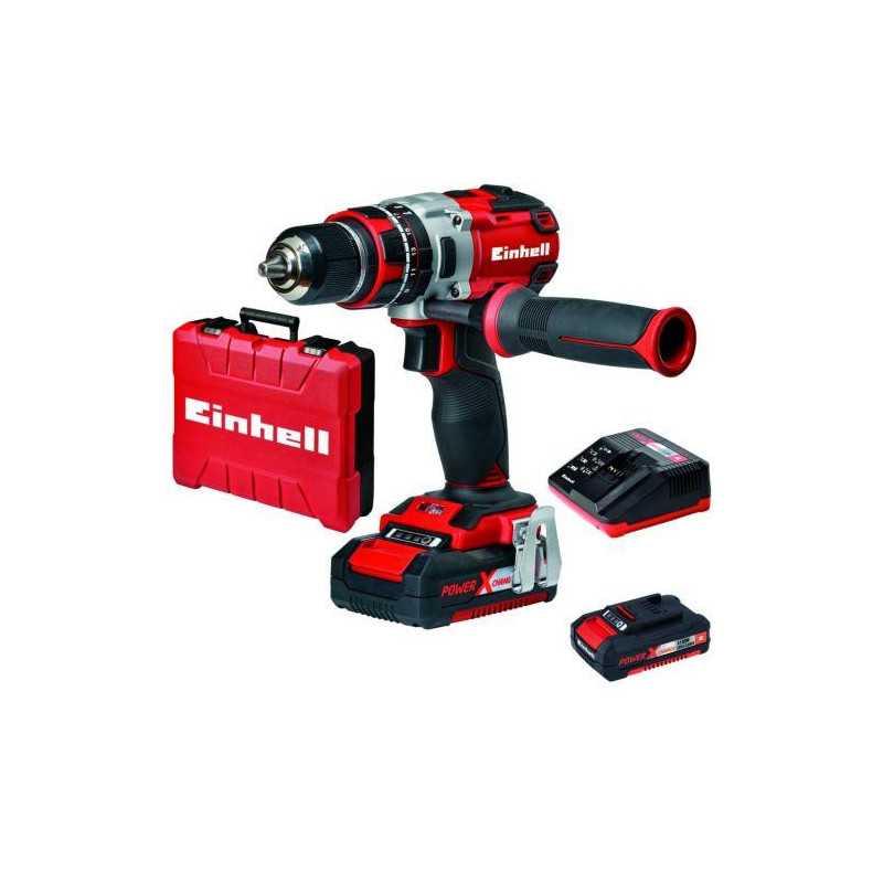 Taladro percutor EINHELL Sin escobillas brushles TE-CD 18li-I-BL