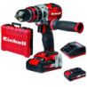 Taladro percutor EINHELL Sin escobillas brushles TE-CD 18li-I-BL