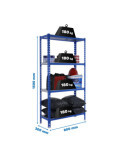 Estanteria 1500x800x300 SIMONCLICK MINI 4/300 1500 AZUL/GALVA marca SIMONRACK