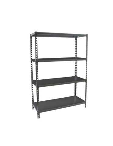 Estanteria 1500x800x400 SIMONCLICK MINI 4/400 1500 ANTRACITA/ANTRACITA marca SIMONRACK 2