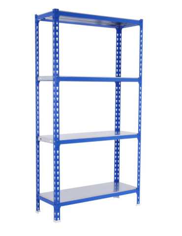 Estanteria 1500x800x400 SIMONCLICK MINI 4/400 1500 AZUL/GALVA marca SIMONRACK 2
