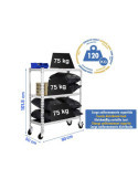 Estanteria 975x900x500 SIMONCLICK MOBILE 3/500 900 GALVA/GALVA marca SIMONRACK