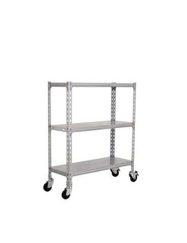 Estanteria 975x900x500 SIMONCLICK MOBILE 3/500 900 GALVA/GALVA marca SIMONRACK 2