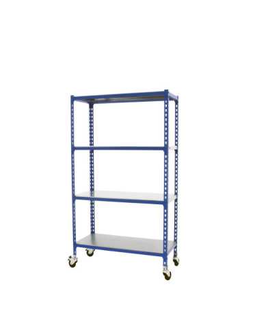 Estanteria 1575x900x300 SIMONCLICK MOBILE 4/300 1500 AZUL/GALVA marca SIMONRACK 2