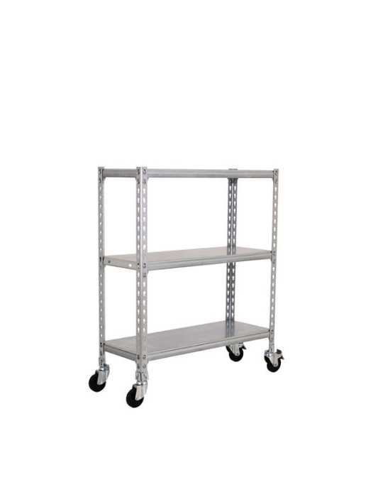 Estanteria 975x800x300 SIMONCLICK MOBILE MINI 3/300 900 GALVA/GALVA marca SIMONRACK