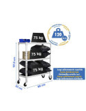 Estanteria 975x800x500 SIMONCLICK MOBILE MINI 3/500 900 GALVA/GALVA marca SIMONRACK