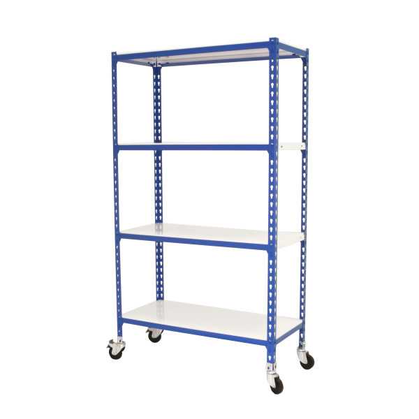 Estanteria 1575x800x300 SIMONCLICK MOBILE MINI 4/300 1500 AZUL/BLANCO marca SIMONRACK