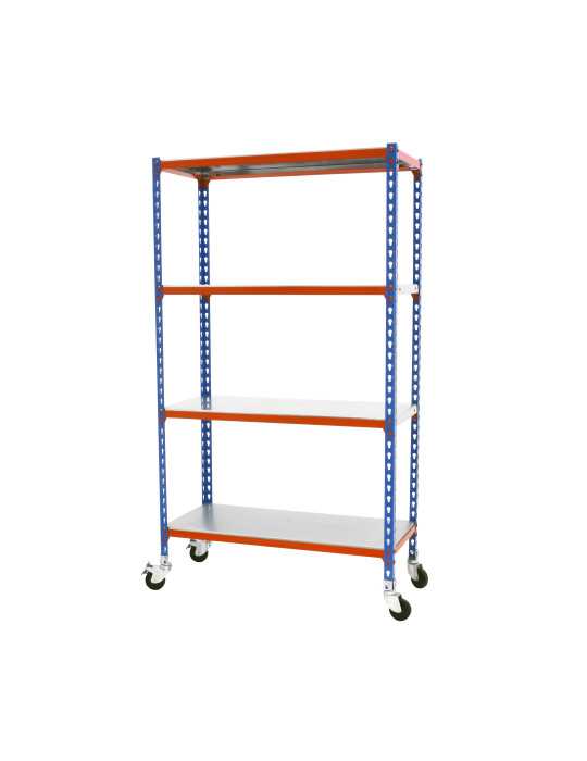 Estanteria 1575x800x300 SIMONCLICK MOBILE MINI 4/300 1500 AZUL/NAR/GAL marca SIMONRACK