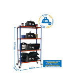 Estanteria 1575x800x400 SIMONCLICK MOBILE MINI 4/400 1500 AZUL/NAR/GAL marca SIMONRACK