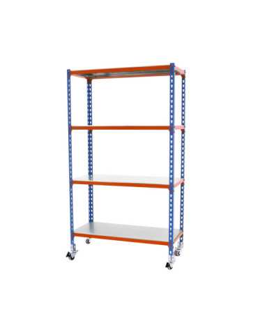 Estanteria 1575x1100x300 SIMONCLICK MOBILE SUPERPLUS 4/300 1500 AZ/NA/G marca SIMONRACK 2